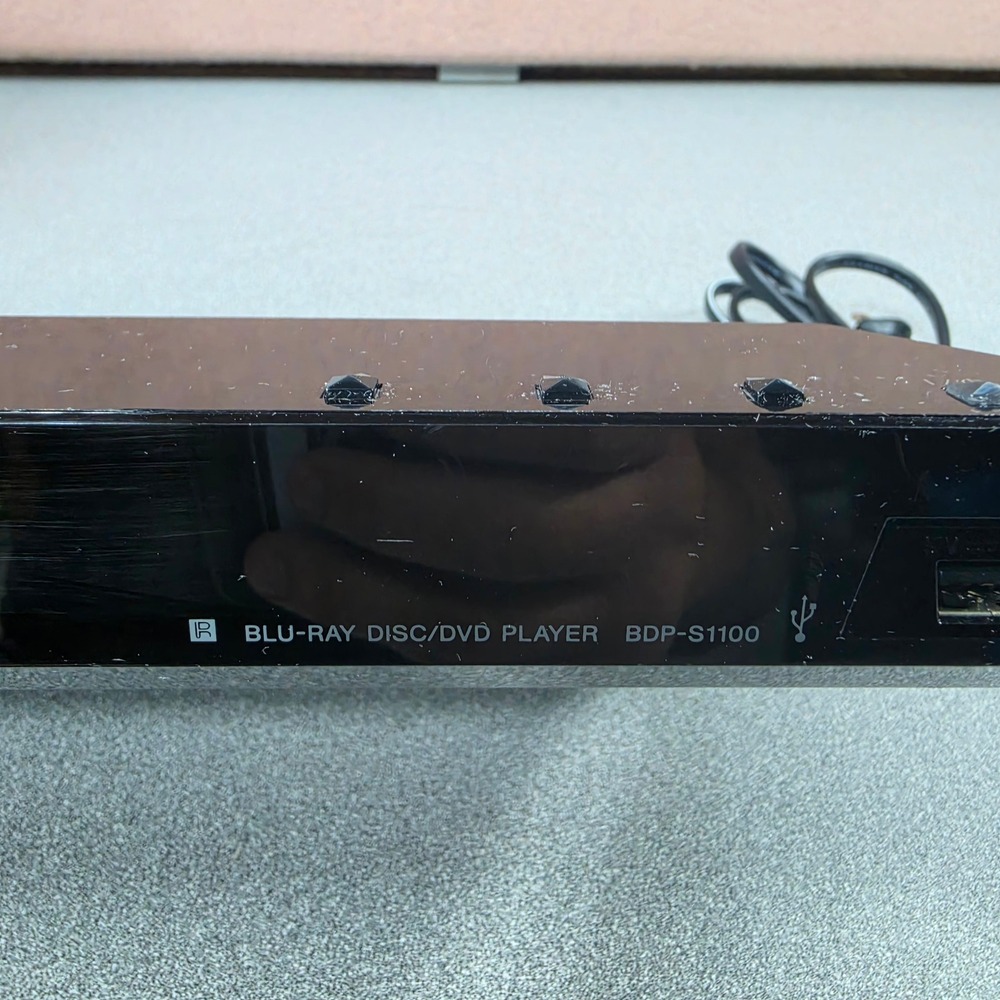 Sony Blu-ray DVD Player BDP-S1100 Black, Remote Included Streaming USB - Picture 5 of 11